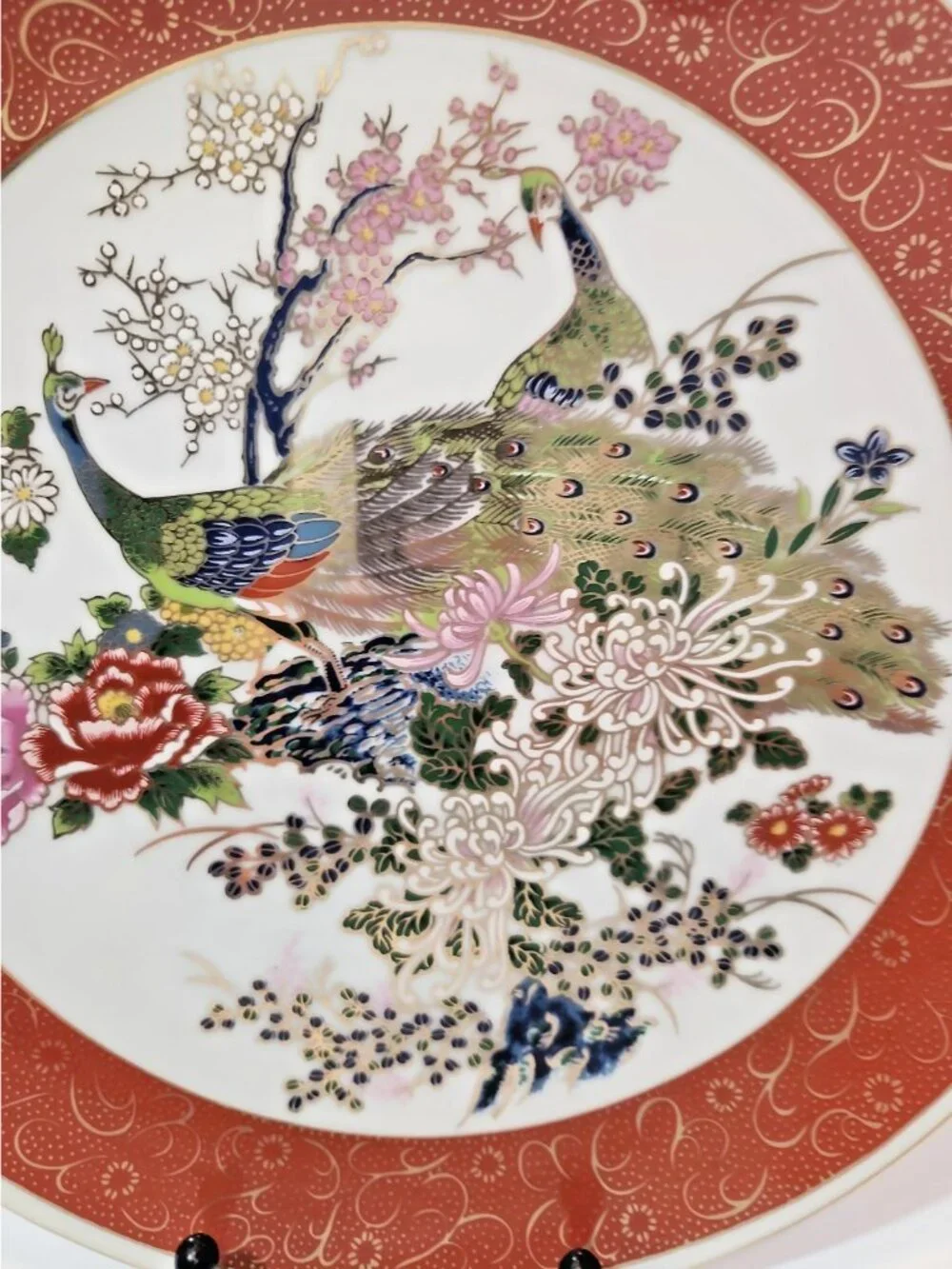 Vintage Satsuma Japanese Plate 10.5